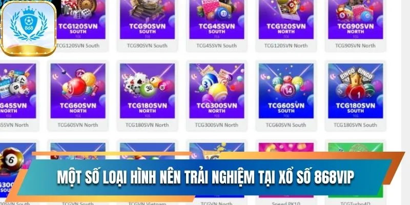 Xổ Số 868vip Trải Nghiệm May Mắn, Thắng Lớn Mỗi Ngày 3 Các loại hình hấp dẫn nên trải nghiệm tại xổ số 868vip