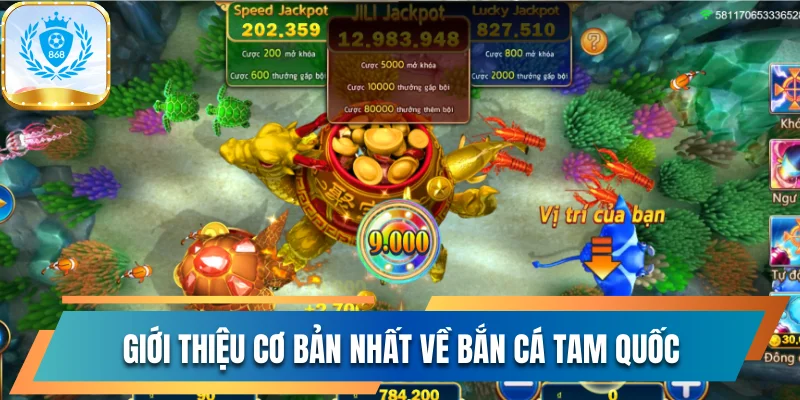 Tranh Tài Cùng Bắn Cá Tam Quốc Để Nhận Thưởng Cực Lớn 2 Giới thiệu cơ bản nhất về trò chơi bắn cá Tam Quốc