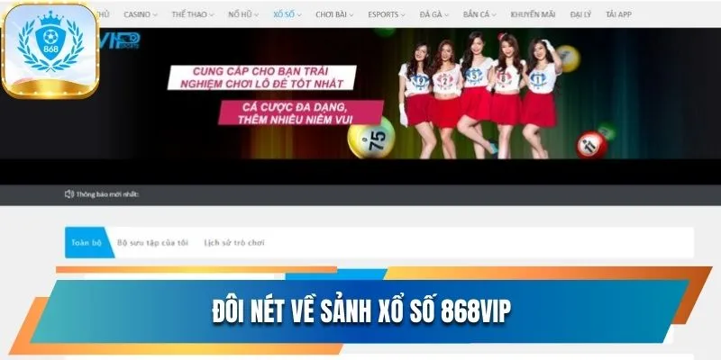 Xổ Số 868vip Trải Nghiệm May Mắn, Thắng Lớn Mỗi Ngày 1 Xổ số 868vip sảnh cược được yêu thích năm 2025